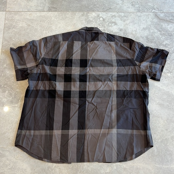Mens BURBERRY BRIT Burberry Check Short Sleeve Shirt - Size XXL - Picture 4 of 5